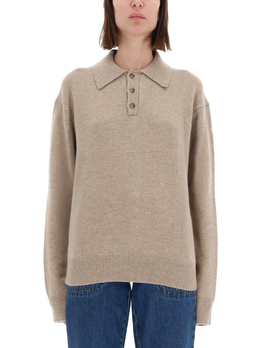 GUEST IN RESIDENCE - Woman - Beige - POLO SHIRT