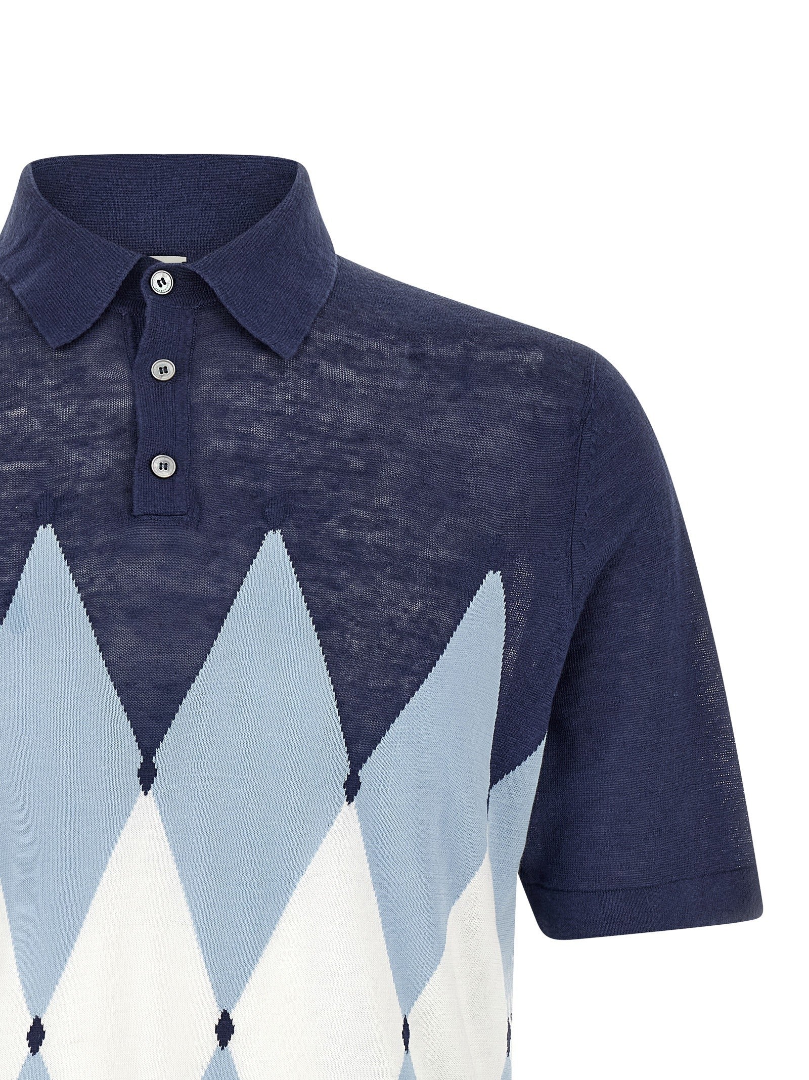 Ballantyne - nan - Blue - Polo Shirt