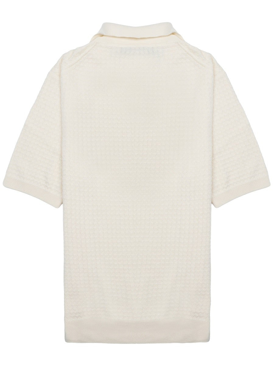 LUIGI GENTILE - Man - Beige - Polo Shirt