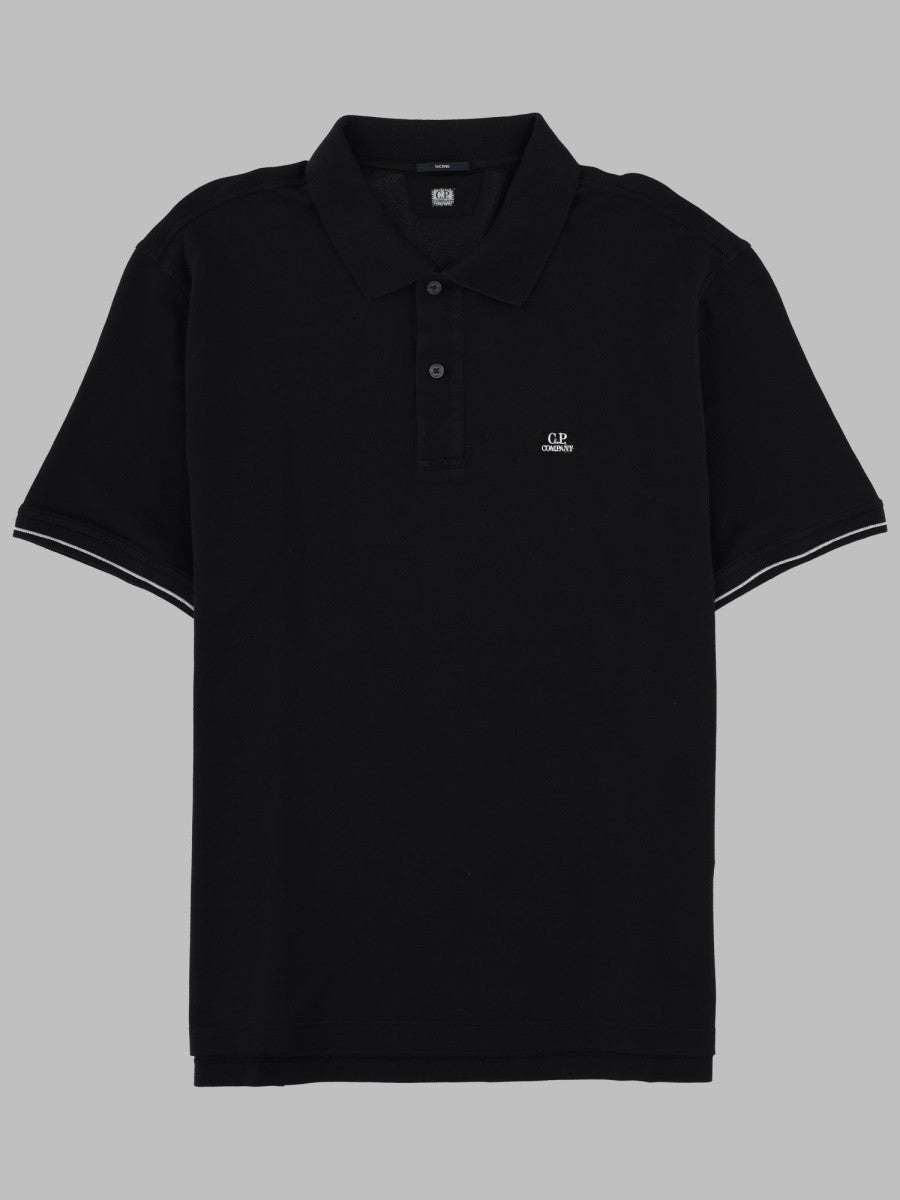 C.P. COMPANY - Man - Black - Polo Shirt