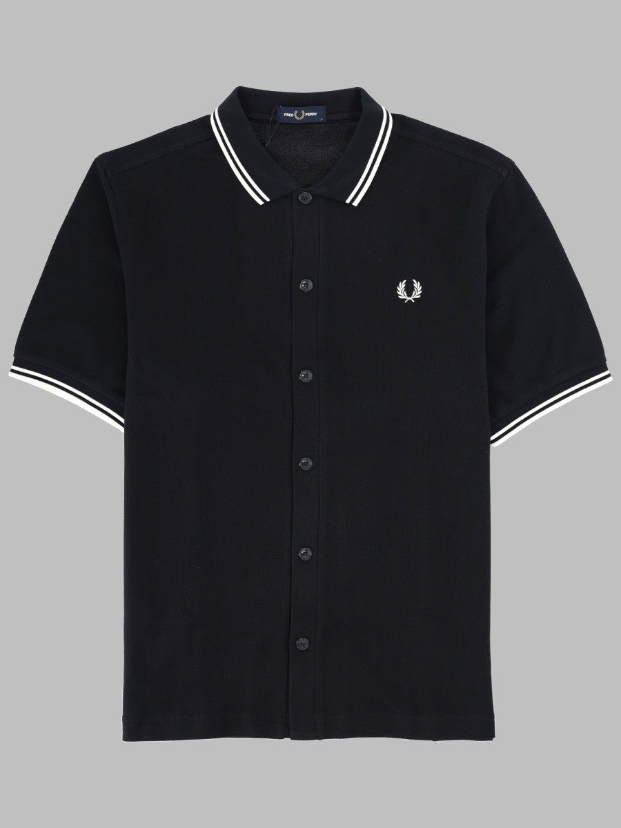 FRED PERRY - Man - Blue - Polo Shirt