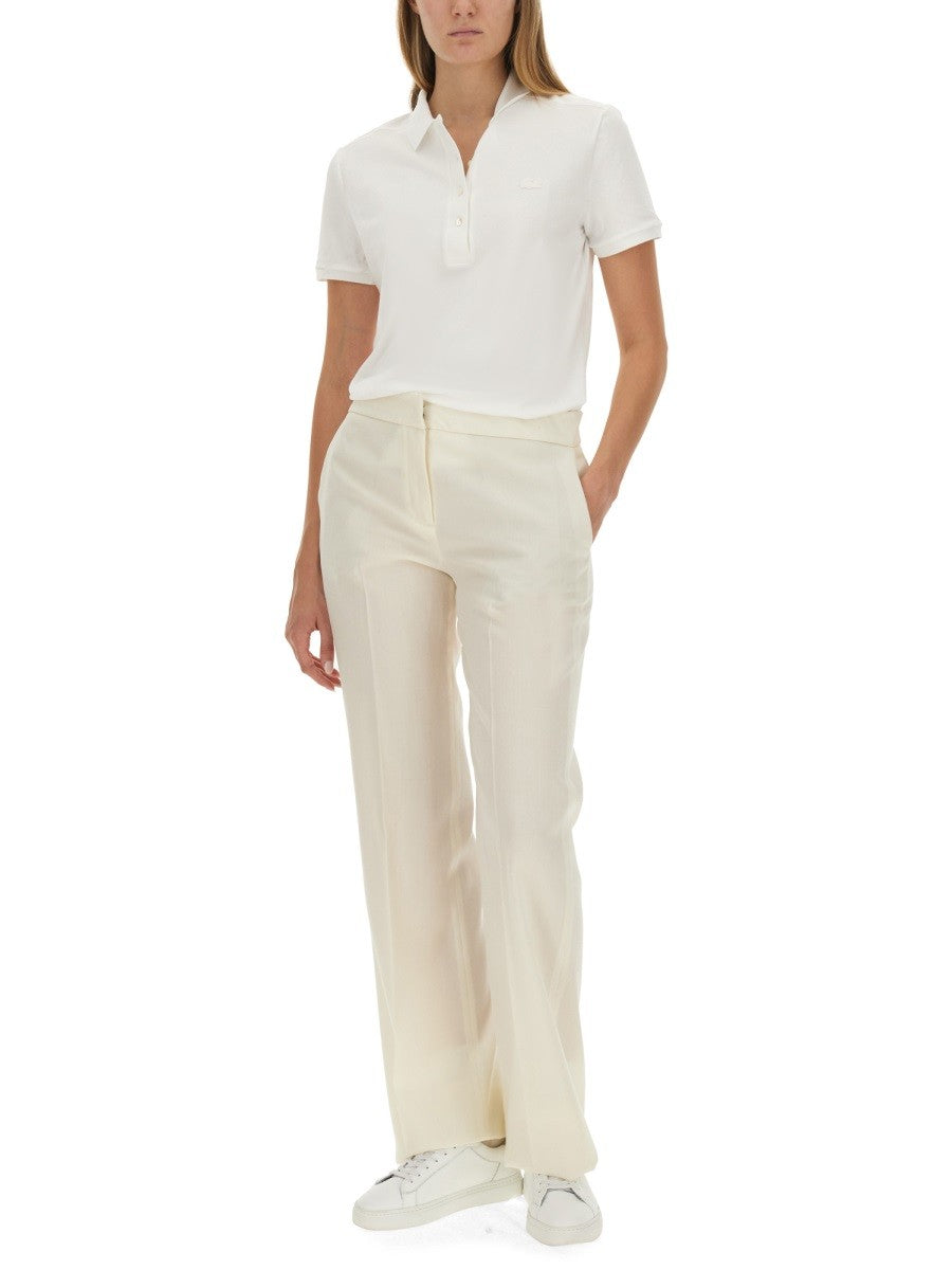 Lacoste - Woman - White - POLO SHIRT