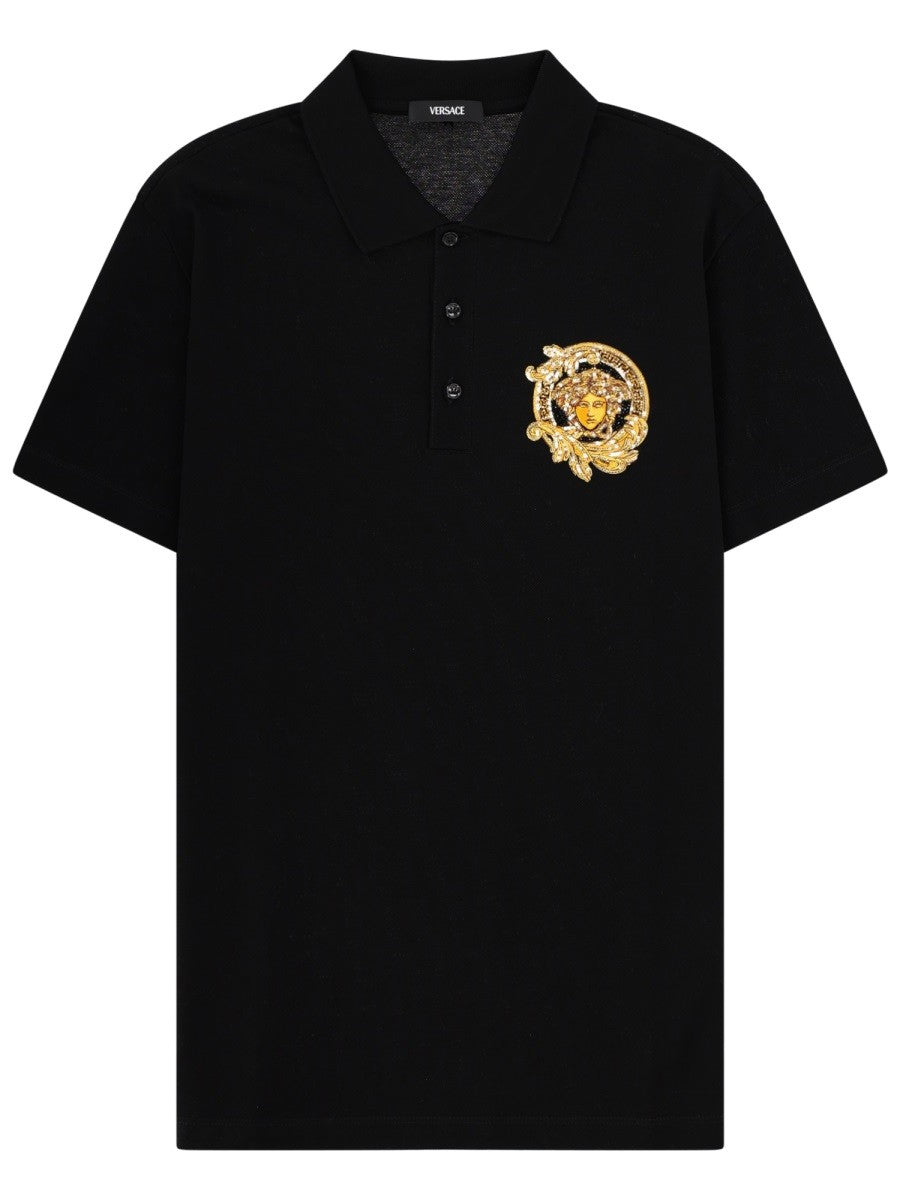 Versace - Man - Black - Polo Shirt