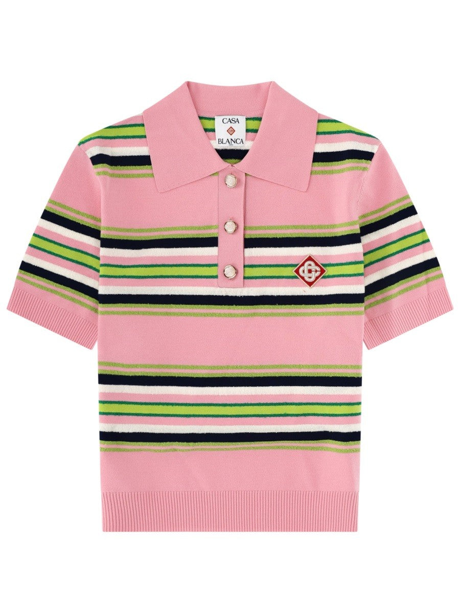 CASABLANCA - Woman - Multicolor - Polo Shirt