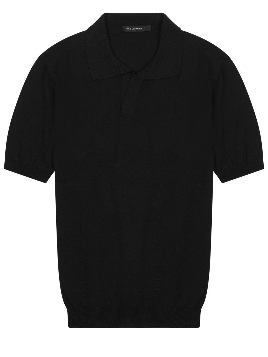 Tagliatore - Man - Black - Polo Shirt