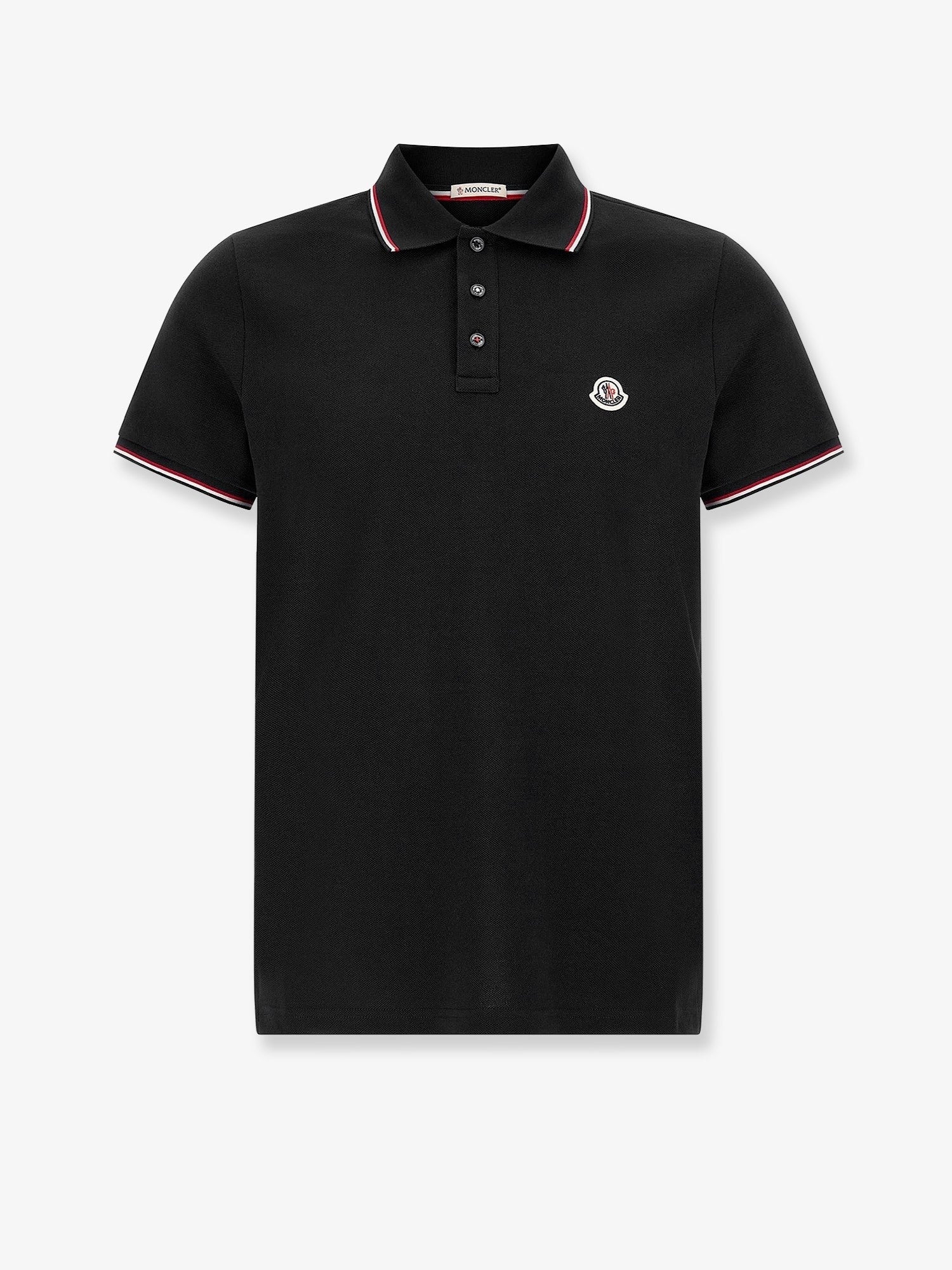 Moncler - Man - Black - Polo Shirt