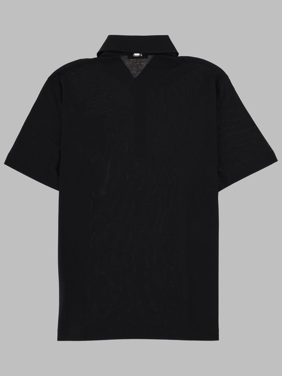 Herno - Man - Black - Polo Shirt