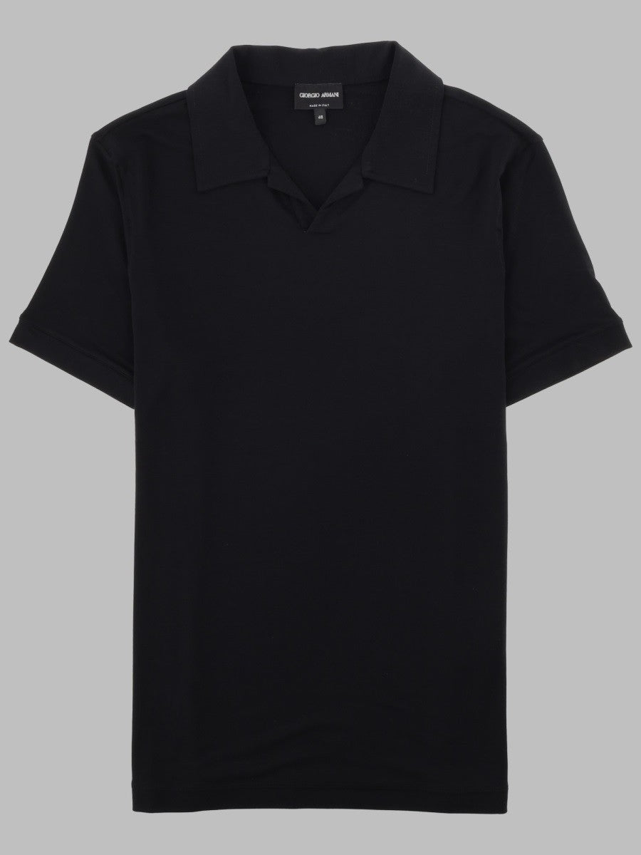 Giorgio Armani - Man - Black - Polo Shirt