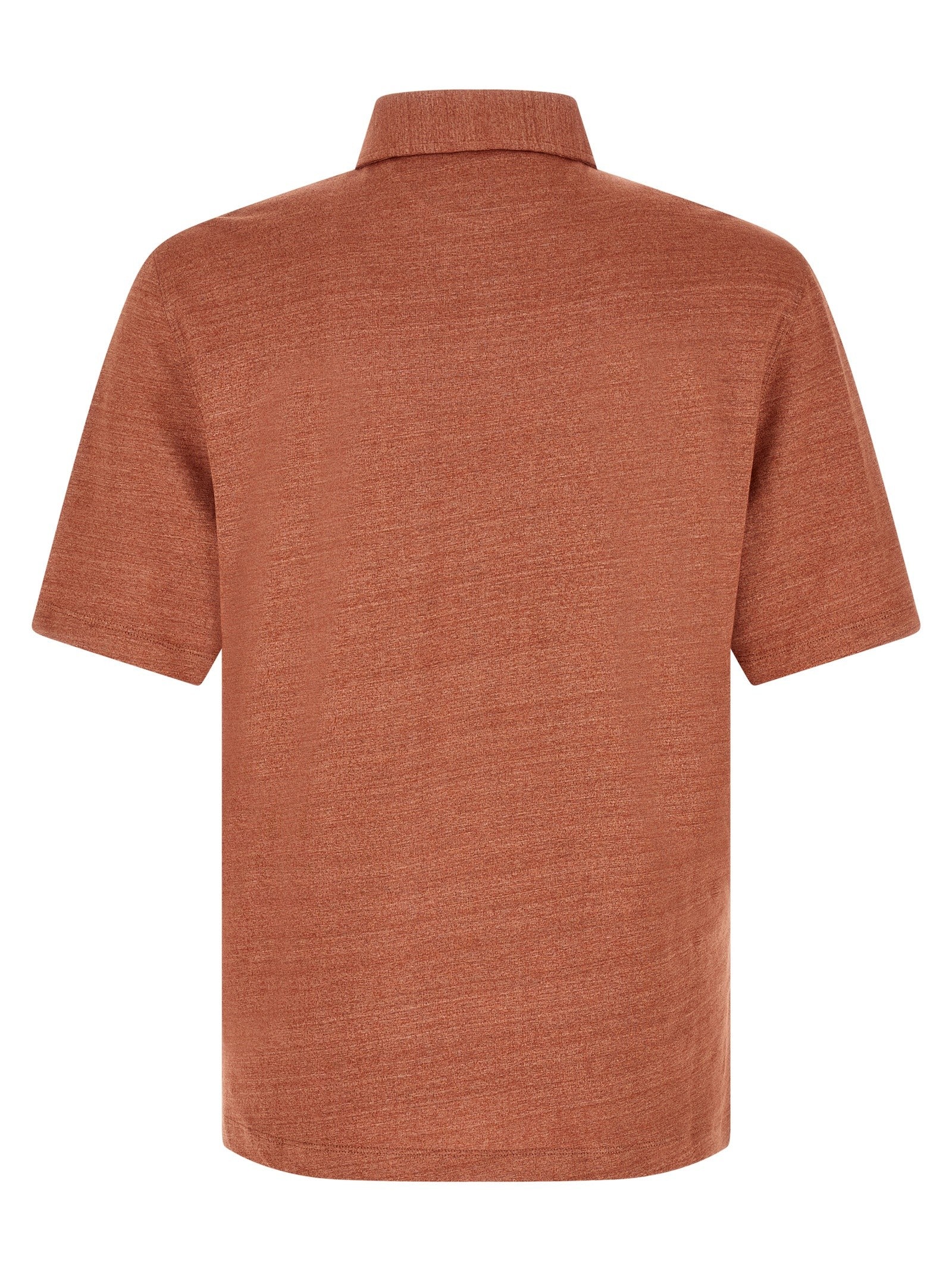 Brunello Cucinelli - nan - Orange - Polo Shirt