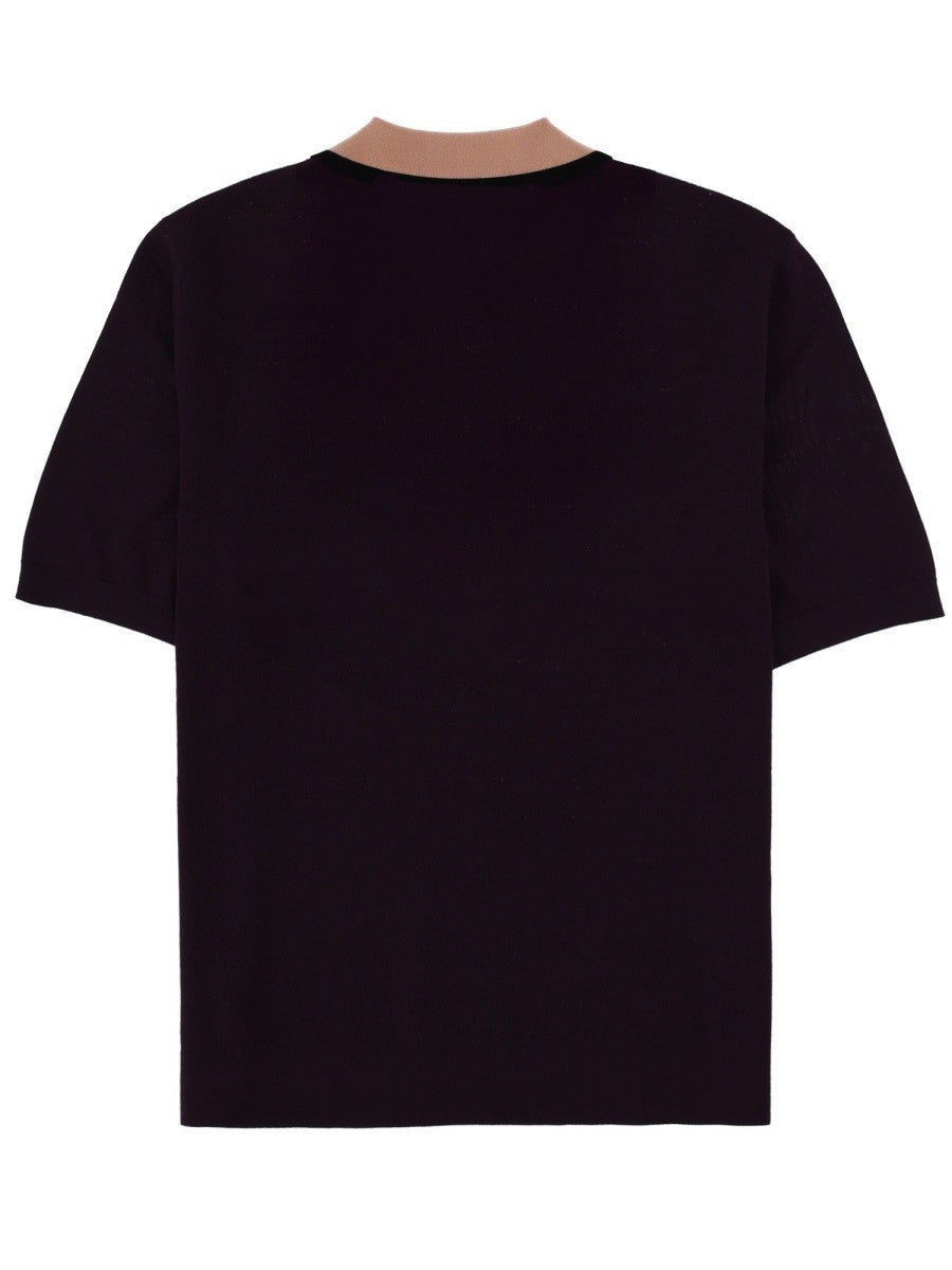 Dries Van Noten - Man - Purple - Polo Shirt