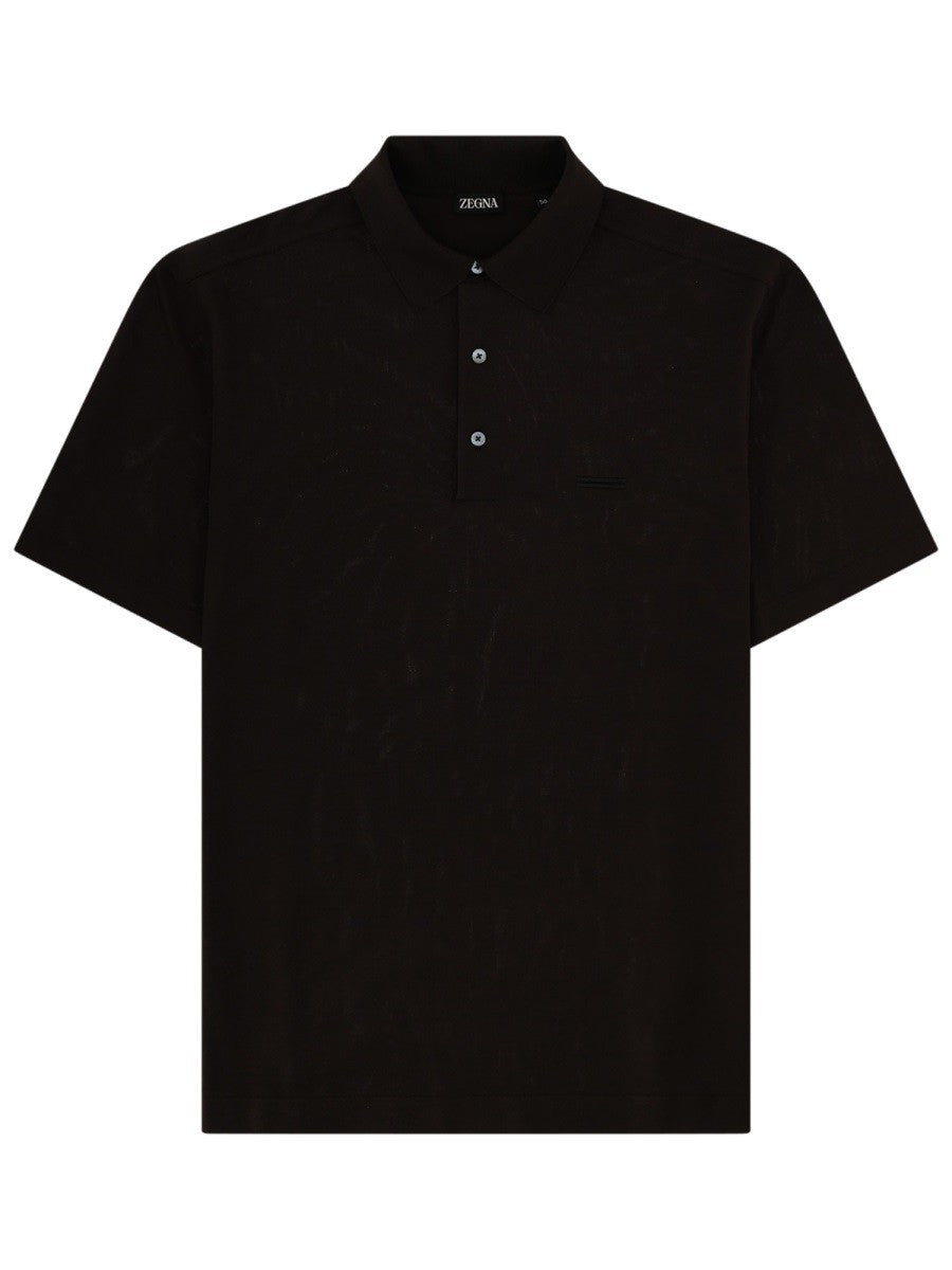 Zegna - Man - Blue - Polo Shirt
