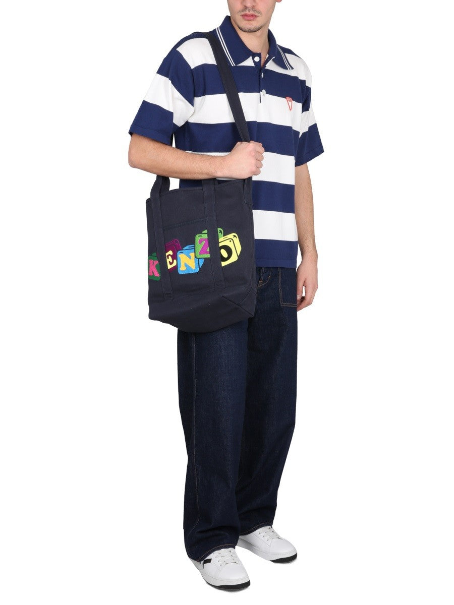 Kenzo - Man - Blue - Polo Shirt