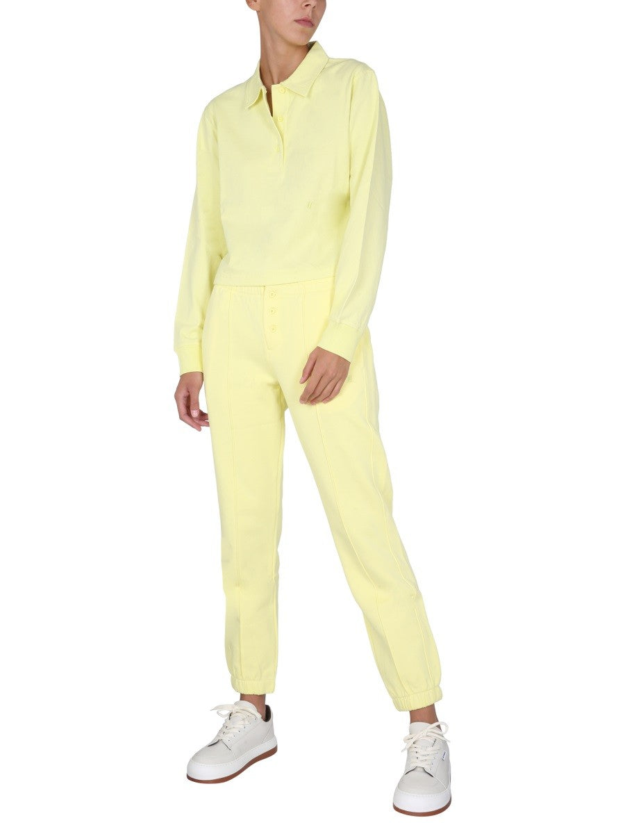 Helmut Lang - Woman - Yellow - POLO SHIRTS