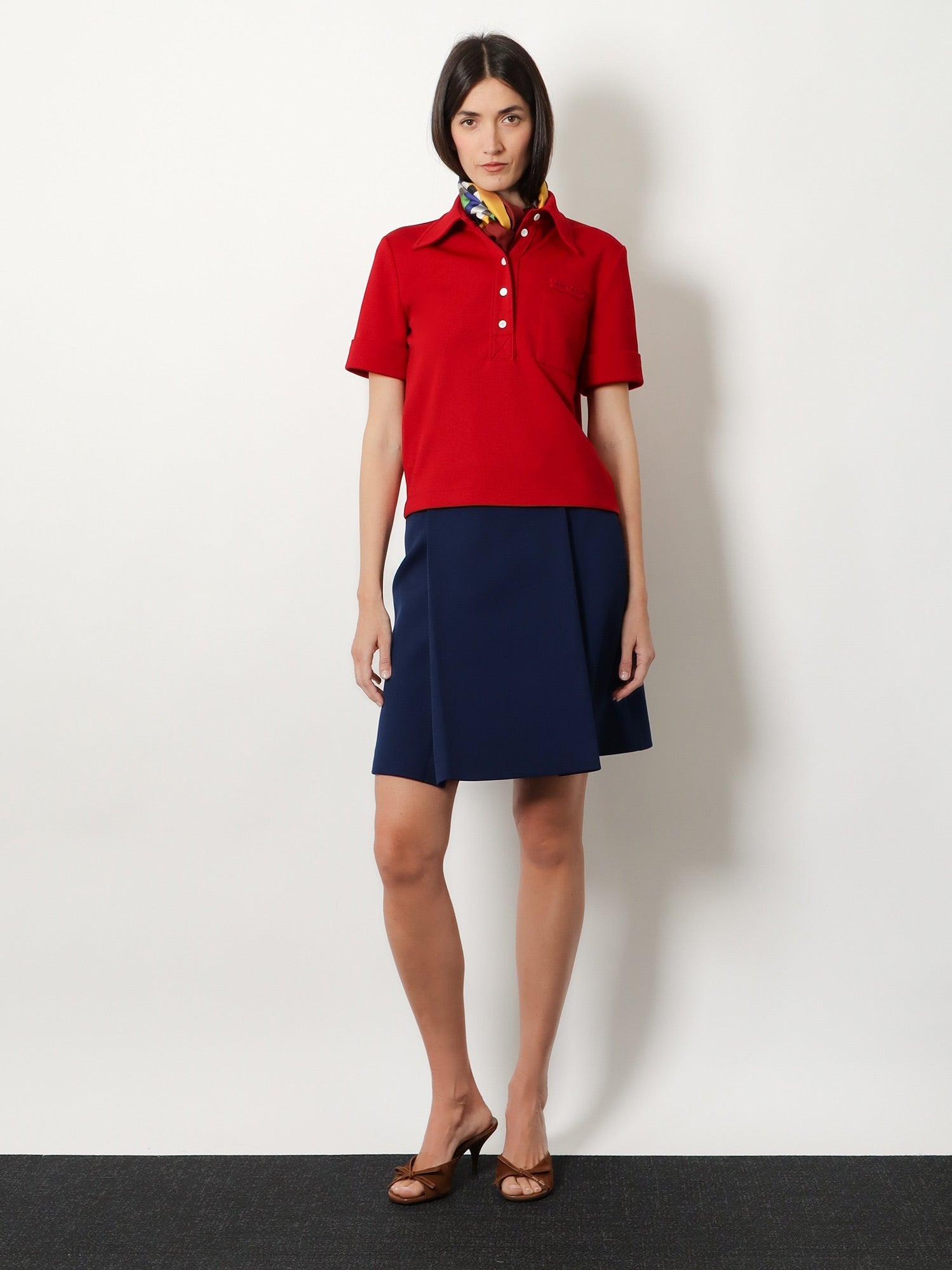 Miu Miu - Woman - Red - Polo Shirt