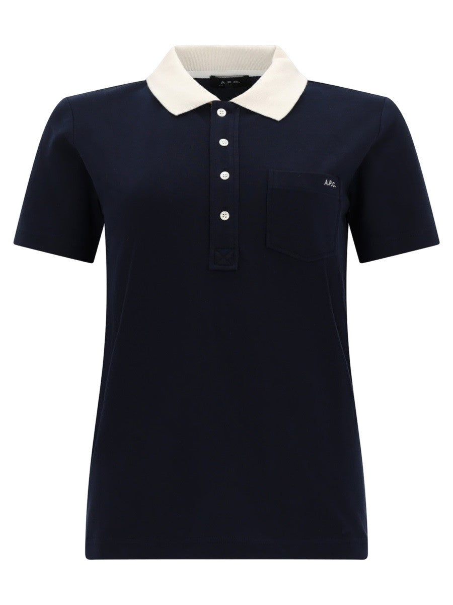 A.P.C. - Woman - Blue - Polo Shirt