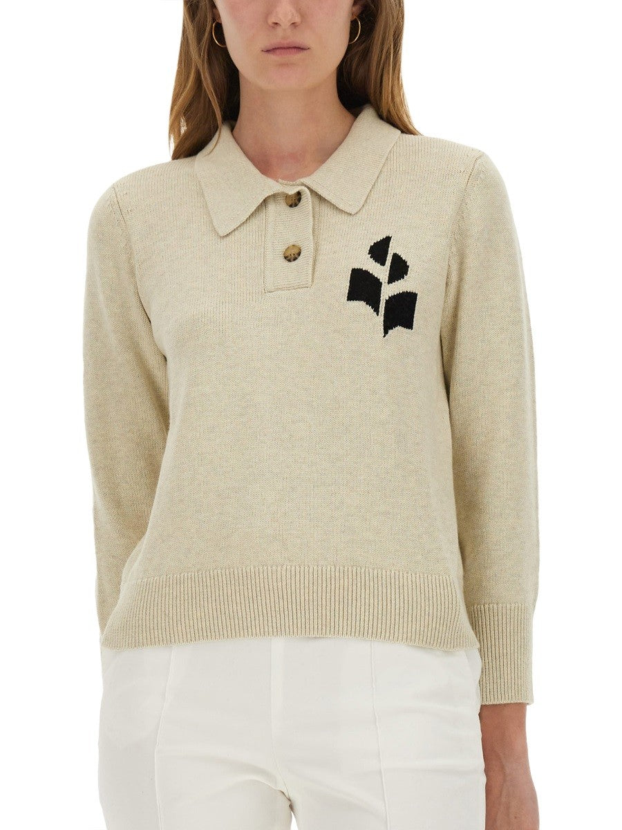 MARANT ETOILE - Woman - Beige - POLO SHIRT
