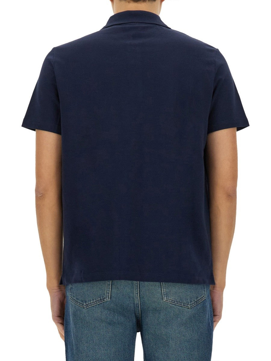 A.P.C. - Man - Blue - Polo Shirts