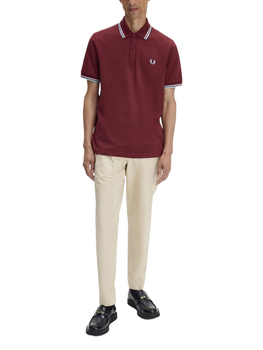 FRED PERRY - Man - Red - Polo Shirt