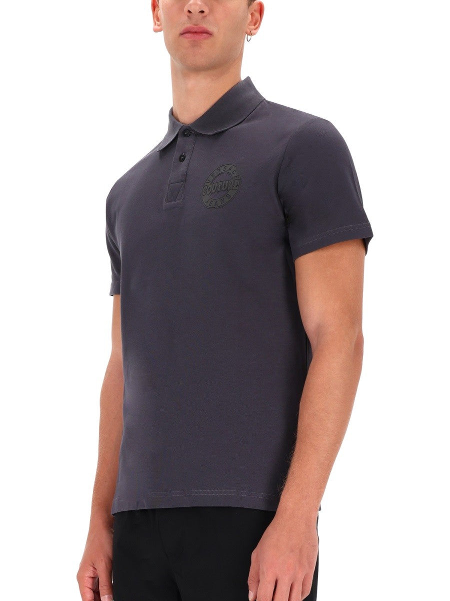 Versace Jeans Couture - Man - Grey - Polo Shirt