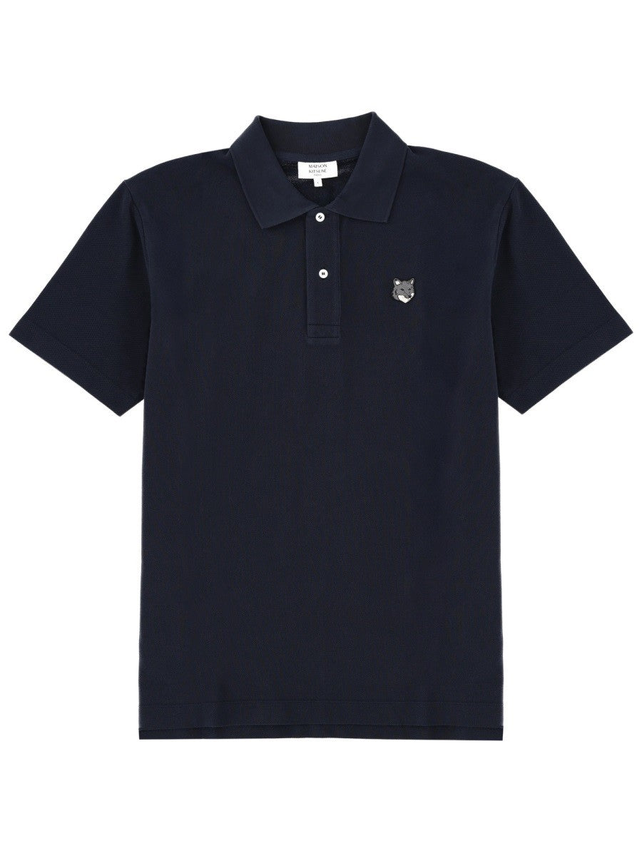 Maison Kitsune - Man - Blue - Polo Shirt