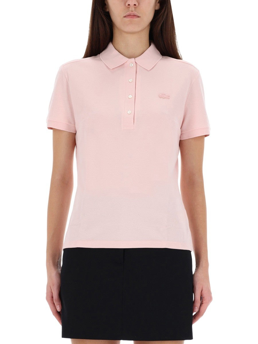 Lacoste - Woman - Pink - POLO SHIRTS