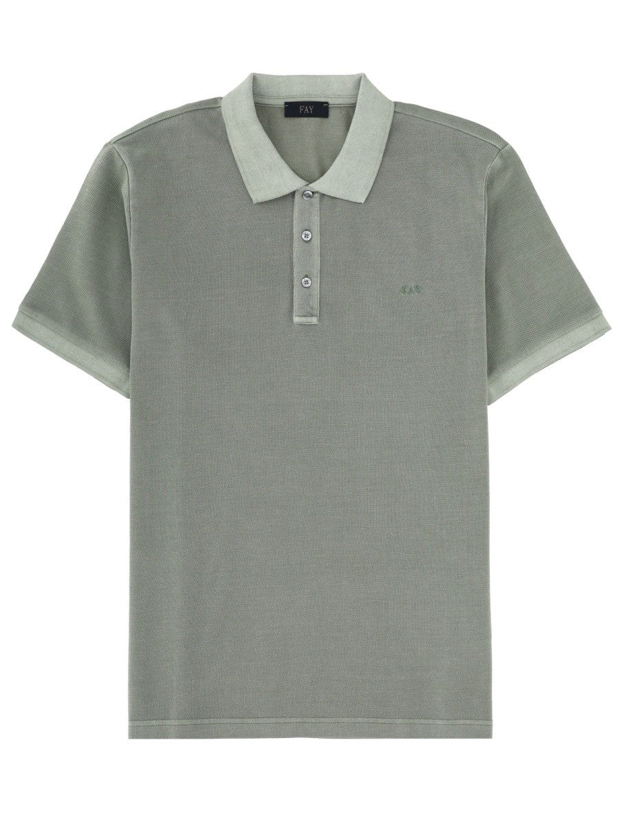 FAY - Man - Green - Polo Shirt