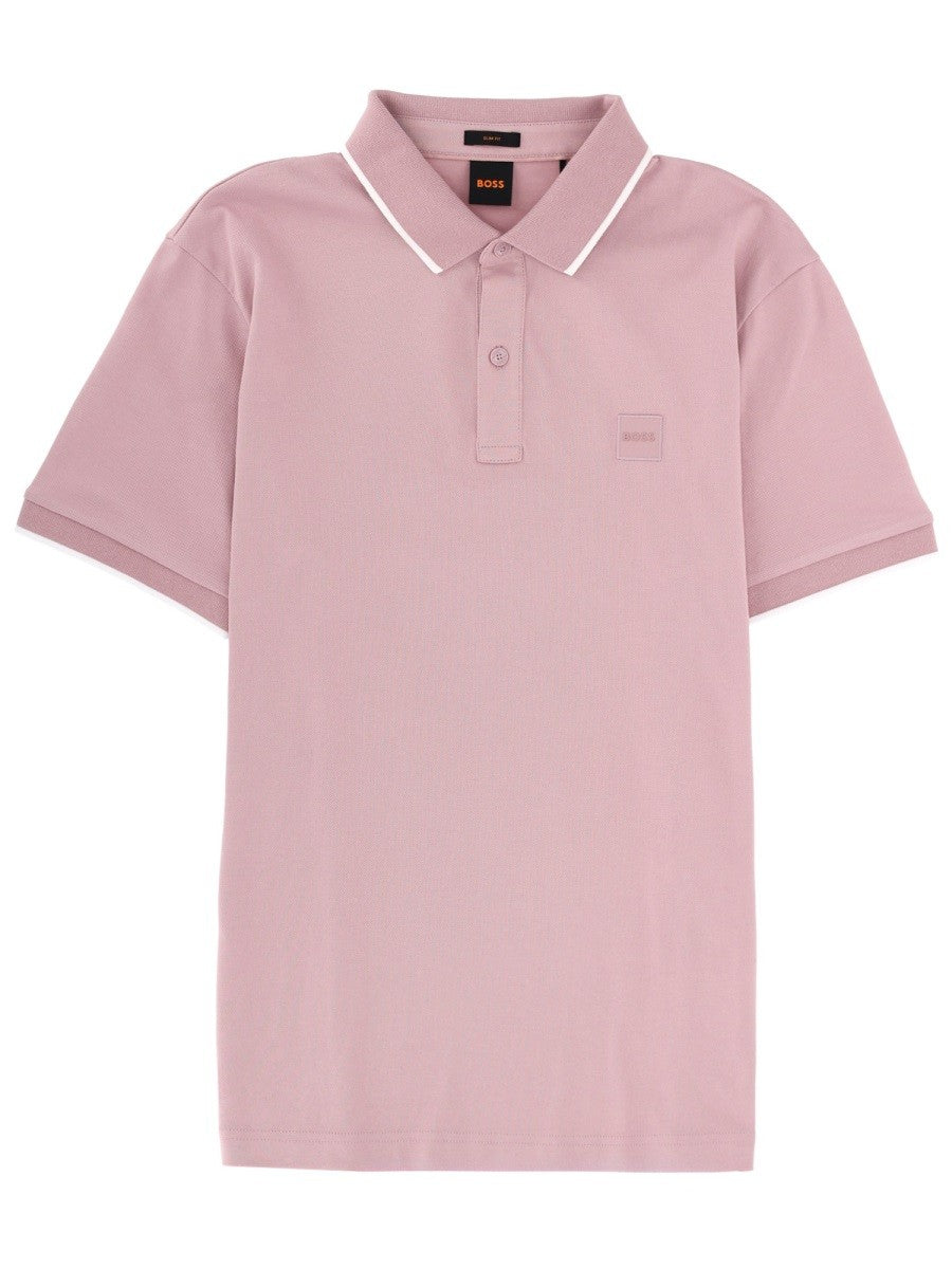 Boss - Man - Pink - Polo Shirts