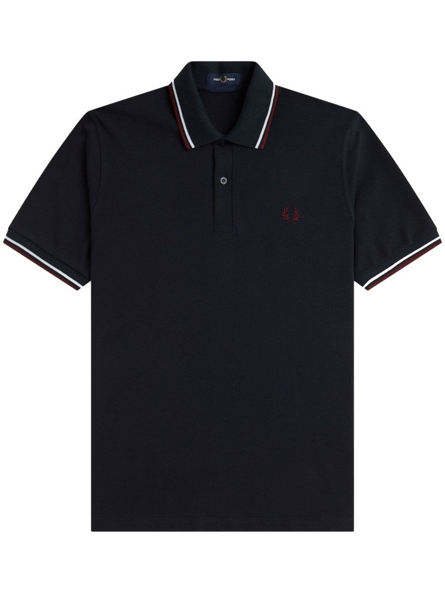 FRED PERRY - Man - Blue - Polo Shirt
