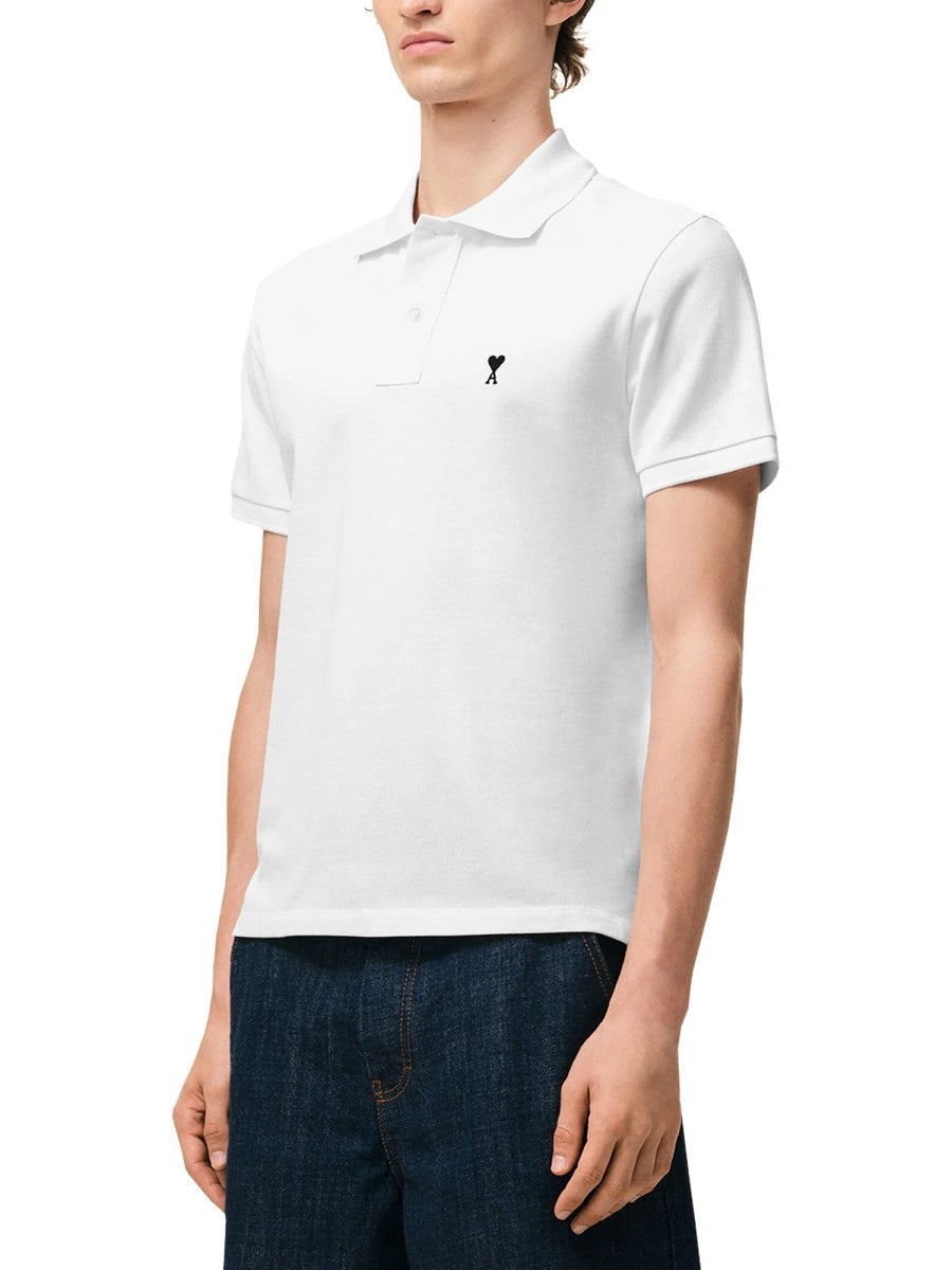 AMI PARIS - Man - White - Polo Shirt