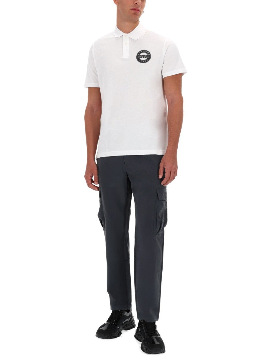 Versace Jeans Couture - Man - White - Polo Shirts