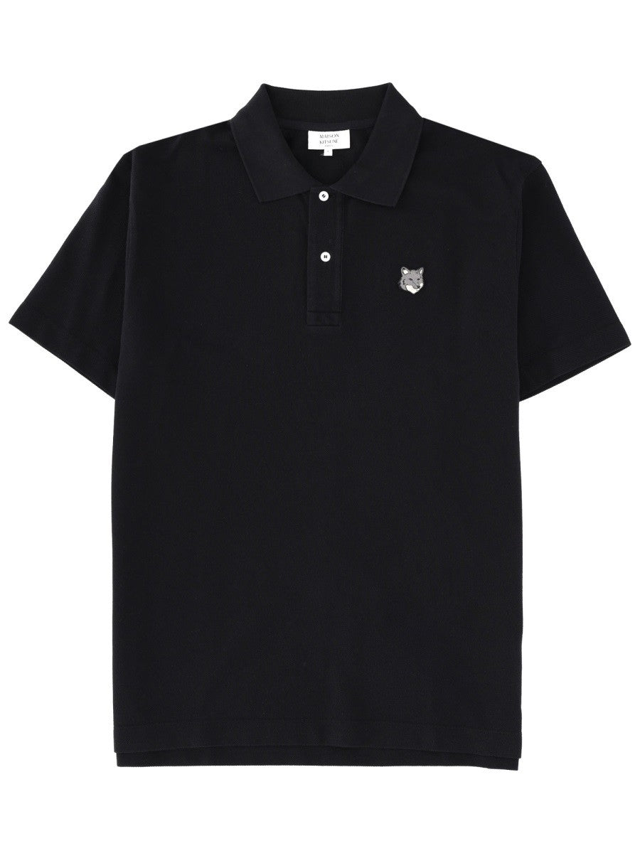 Maison Kitsune - Man - Black - Polo Shirts