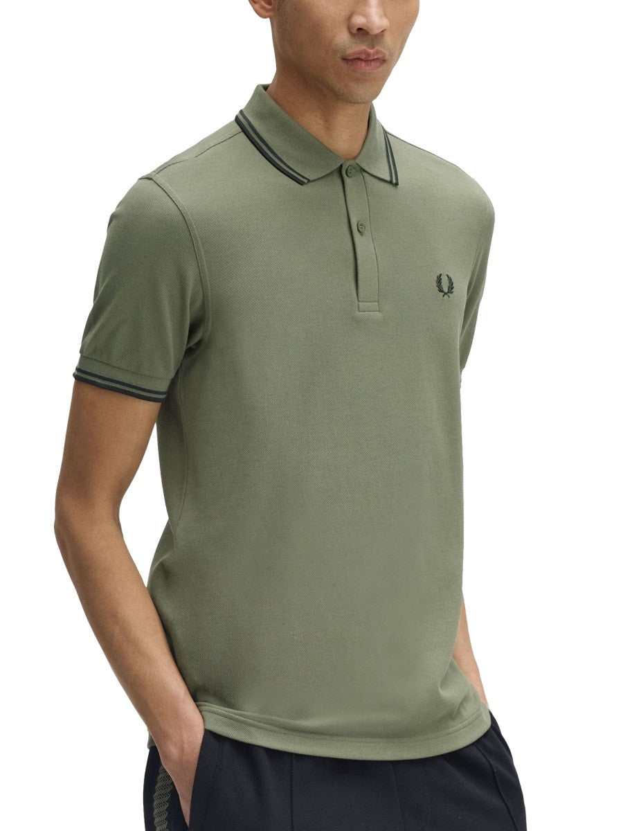 FRED PERRY - Man - Green - Polo Shirt