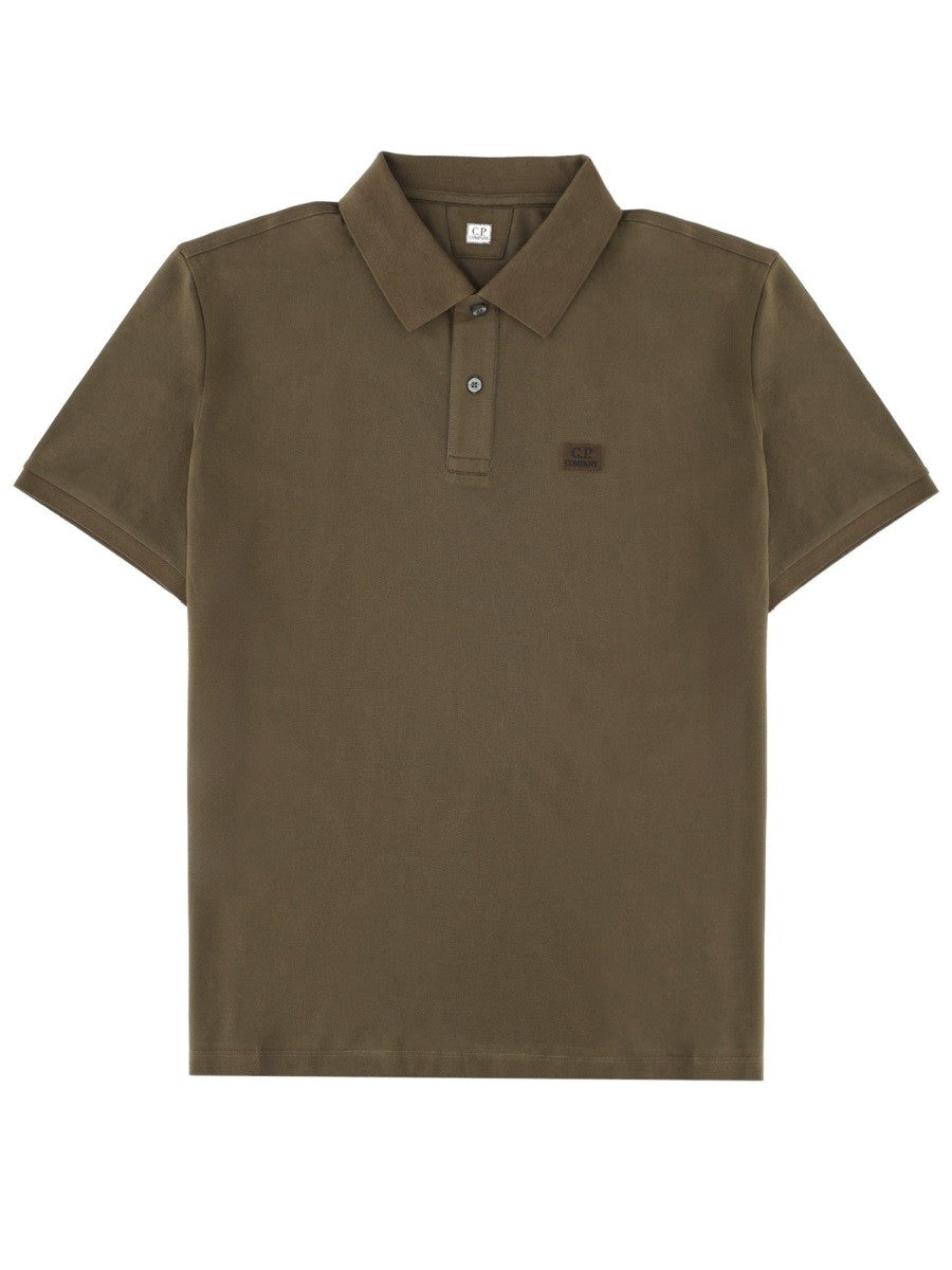 C.P. COMPANY - Man - Green - Polo Shirt