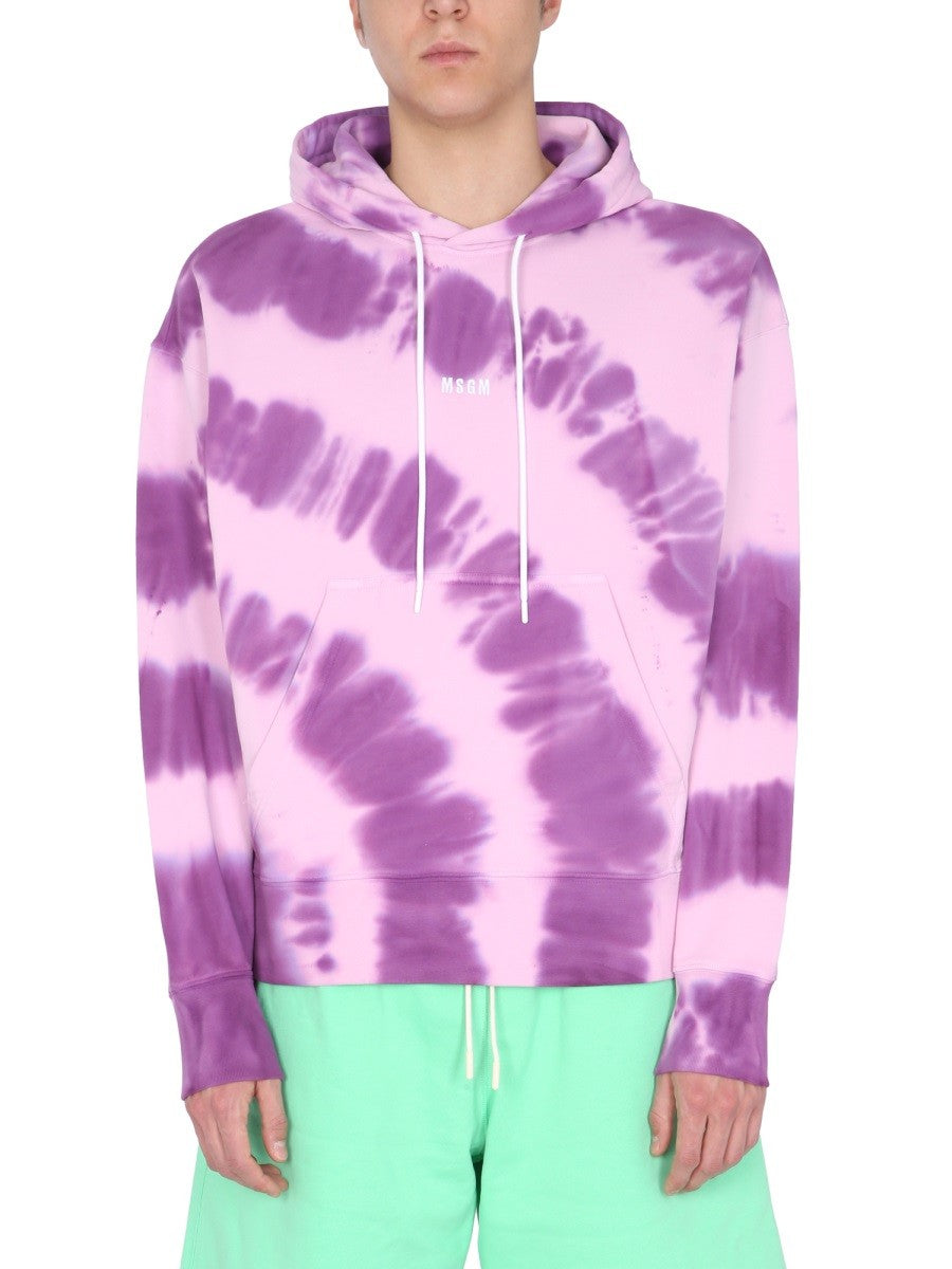 msgm - Man - Purple - Sweatshirt
