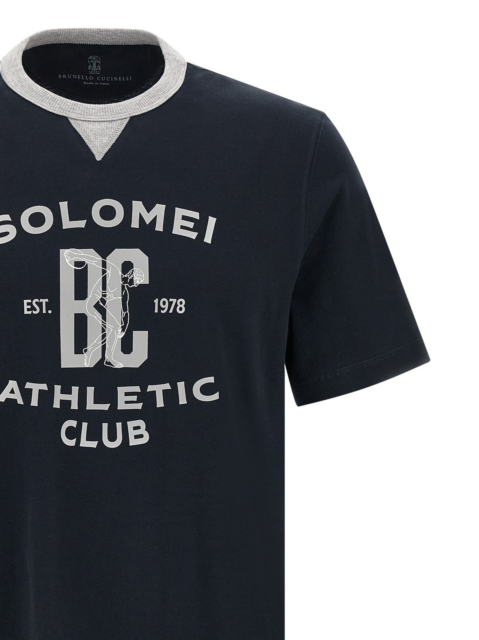Brunello Cucinelli - nan - Blue - T-shirt
