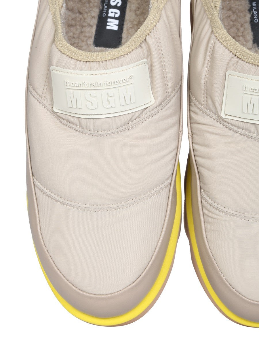 msgm - Woman - Beige - Sneaker