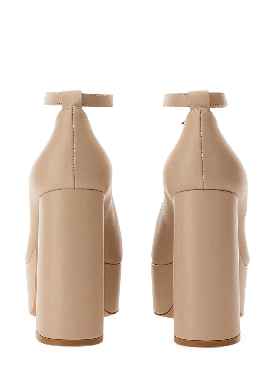 GIANVITO ROSSI - Woman - Beige - Heel