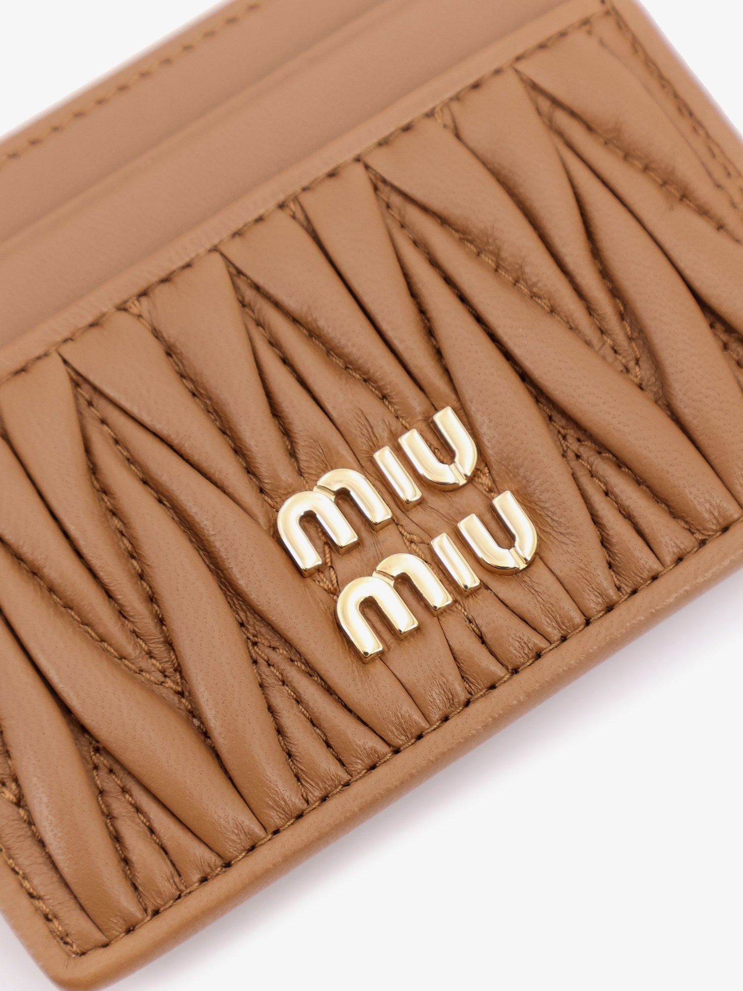 Miu Miu - Woman - Caramel - Wallet