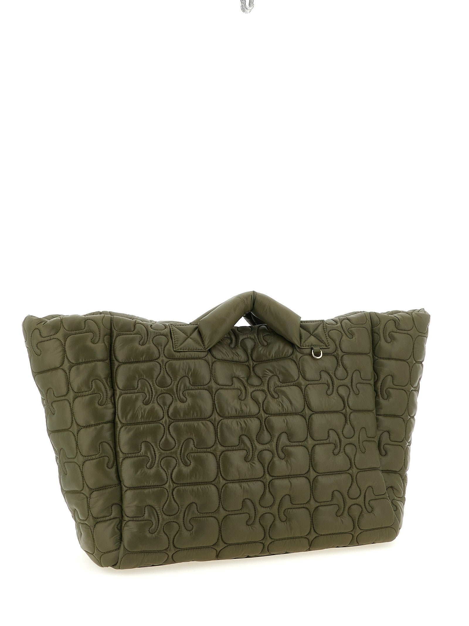 GANNI - nan - Green - Tote bag