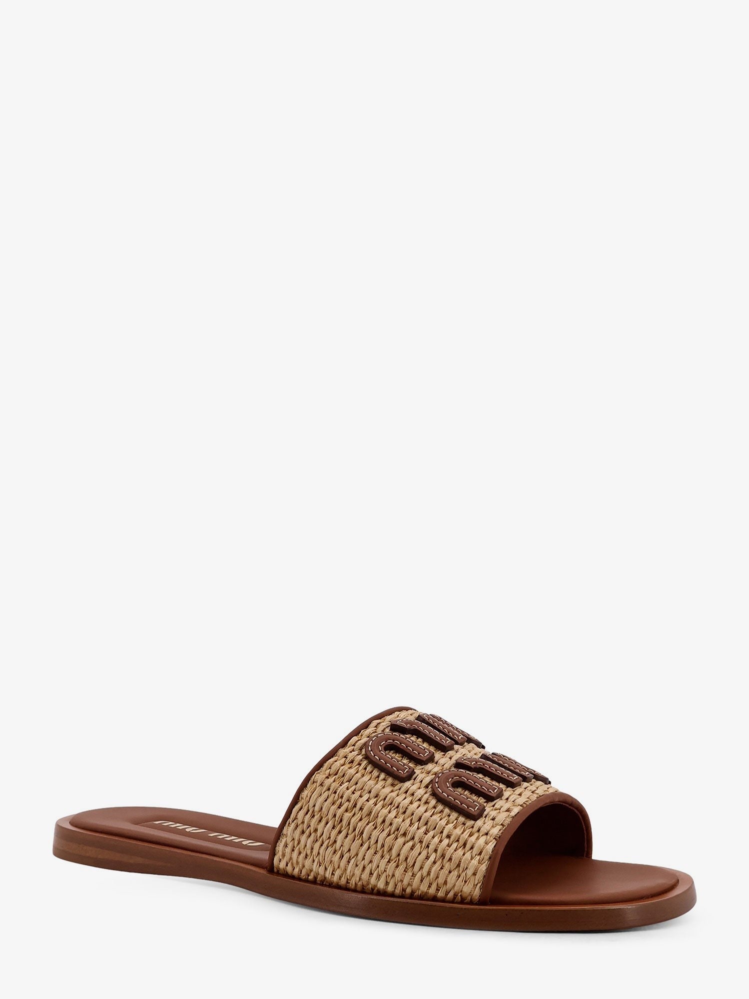 Miu Miu - Woman - Naturale - Sandal