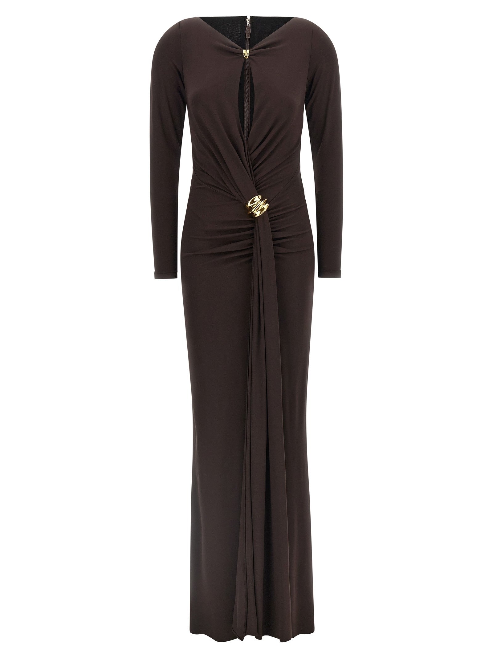 Elisabetta Franchi - nan - Brown - Dress