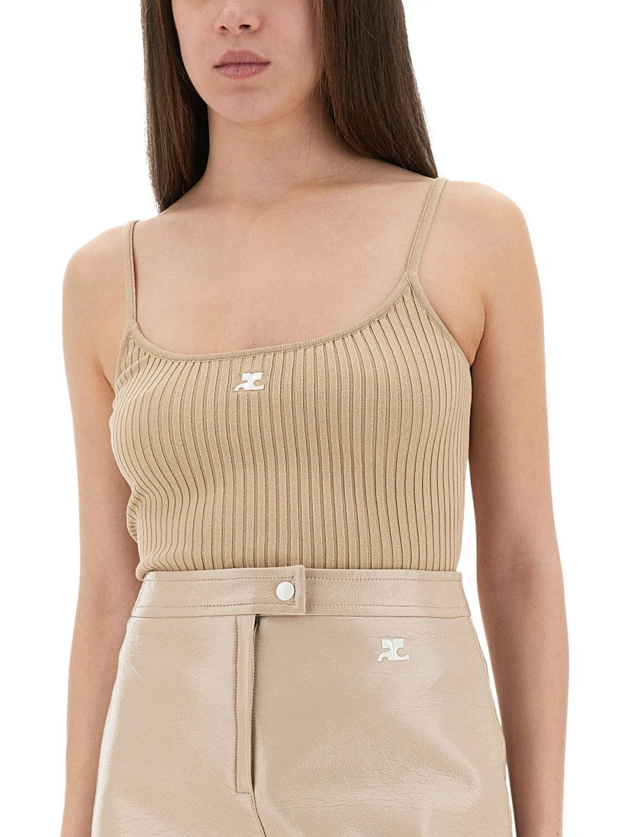 COURREGES - Woman - Beige - Top