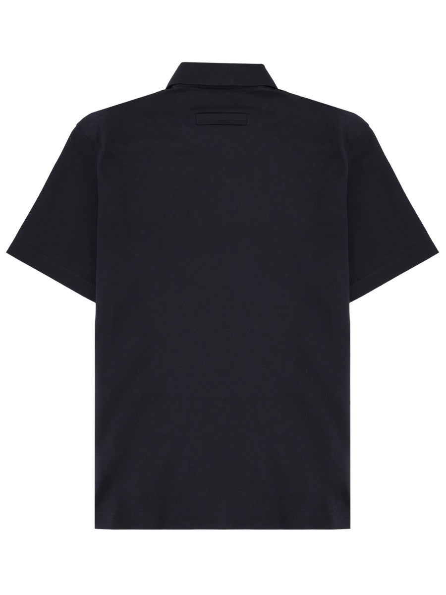 Zegna - Man - Black - Polo Shirt