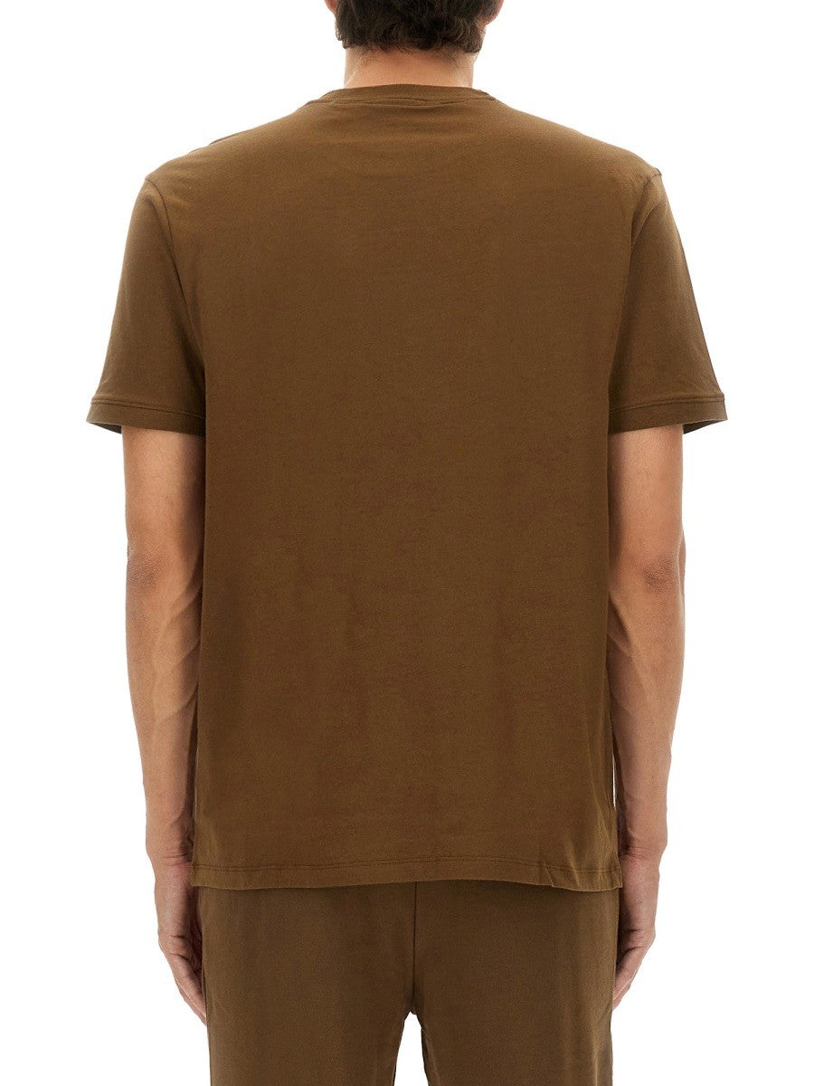 Hugo - Man - Brown - T-shirt