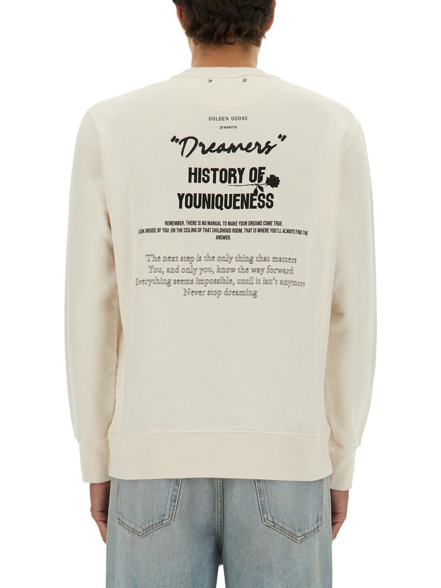 Golden Goose - Man - Grey - Sweatshirt