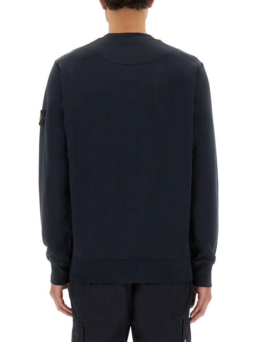 Stone Island - Man - Blue - Sweatshirt