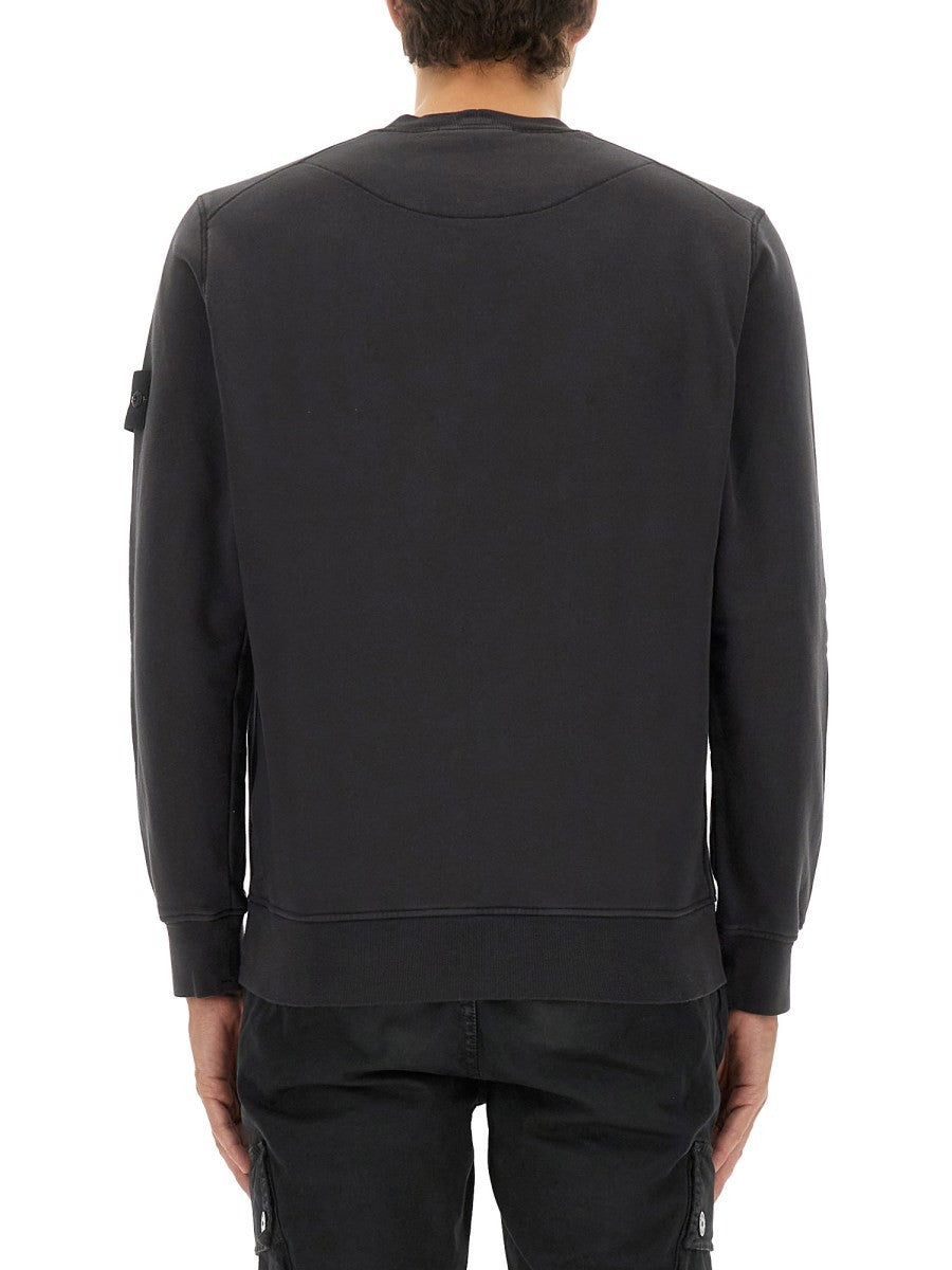 Stone Island - Man - Grey - Sweatshirt