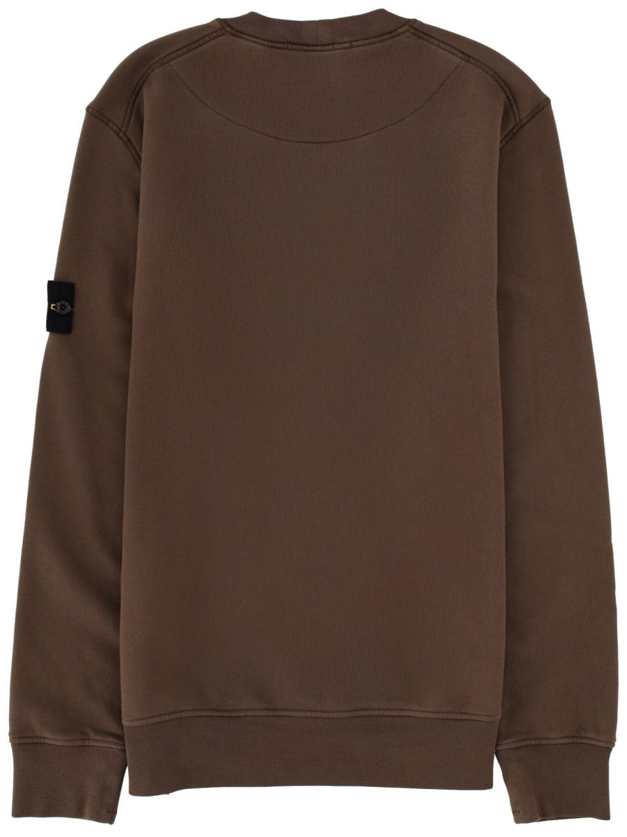 Stone Island - Man - Brown - Sweatshirt