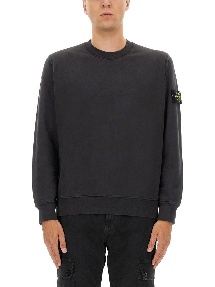 Stone Island - Man - Grey - Sweatshirt