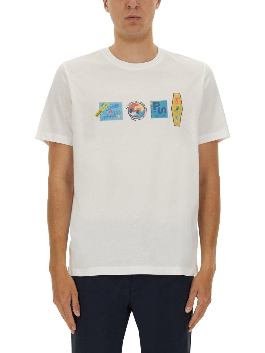 PS BY PAUL SMITH - Man - White - T-shirt